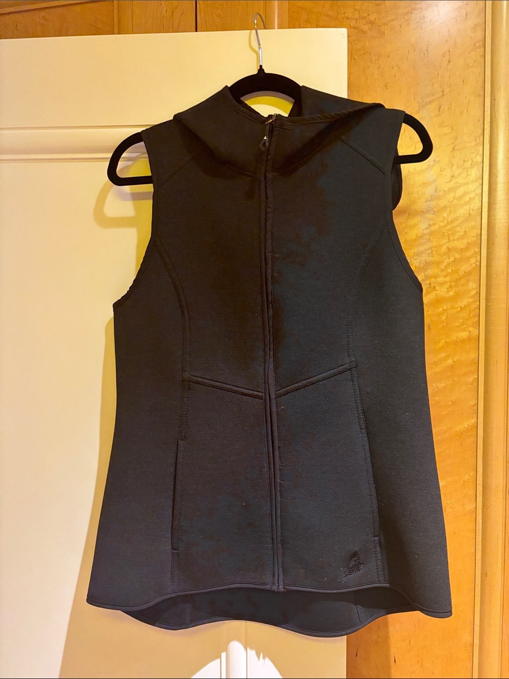 Gerry Weber Black Sleeveless Zip Vest